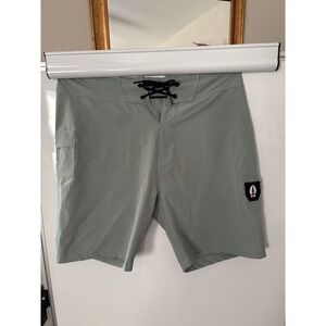 Bearded Goat men's size 30 board shorts gray